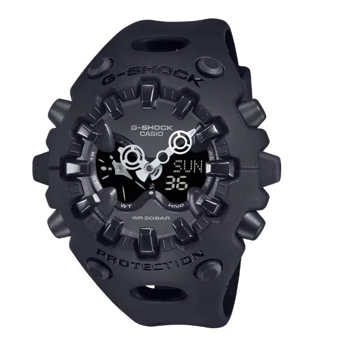 G-shock GAV01-1A GA-V01 Series Black Steel Ana-digi Quartz Wrist Watch by Casio