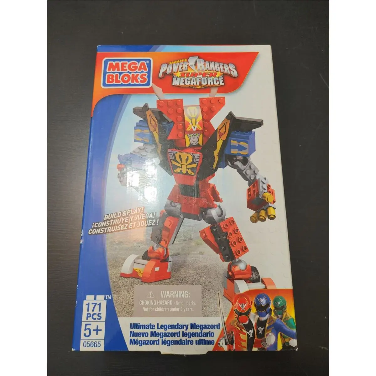 Mega Bloks Power Rangers Super Megaforce Ultimate Legendary Megazord 171pcs