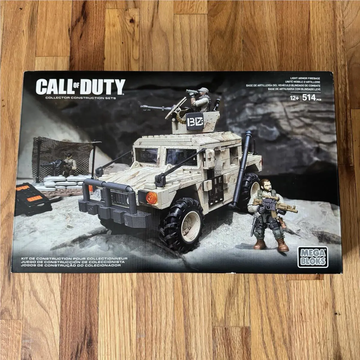 Mega Bloks - Call of Duty Light Armor Firebase Building Set 06817 514 Pcs