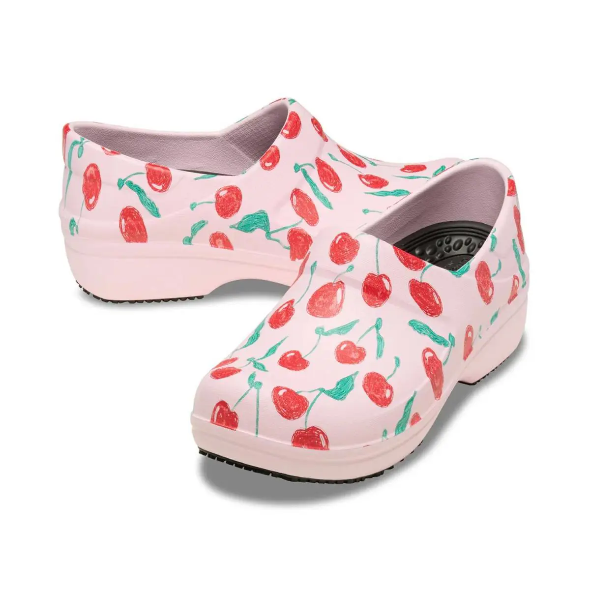 Crocs shoes - Pink Milk Cherry Print 5