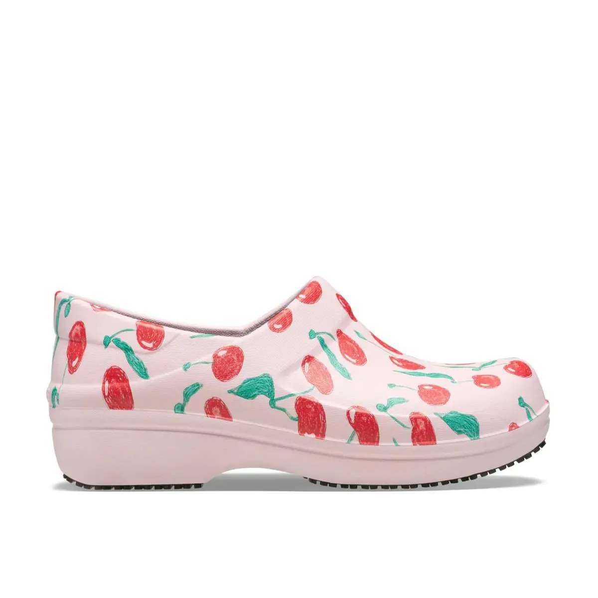 Crocs shoes - Pink Milk Cherry Print 9