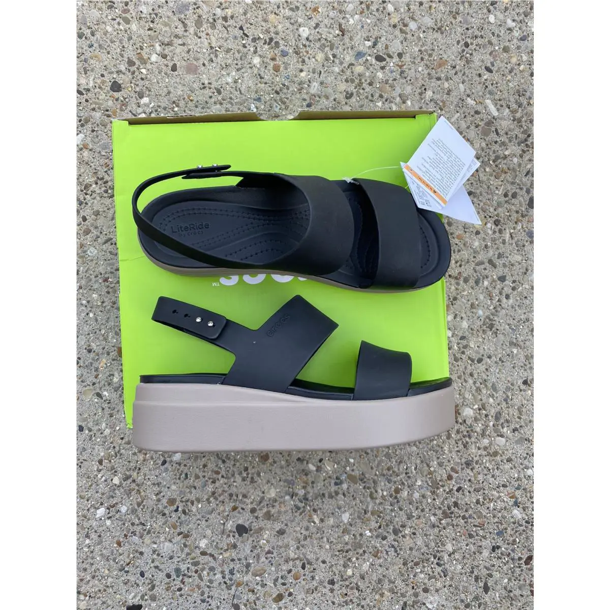 Crocs shoes - Brooklyn Low - Brooklyn Low - Black / Mushroom 1