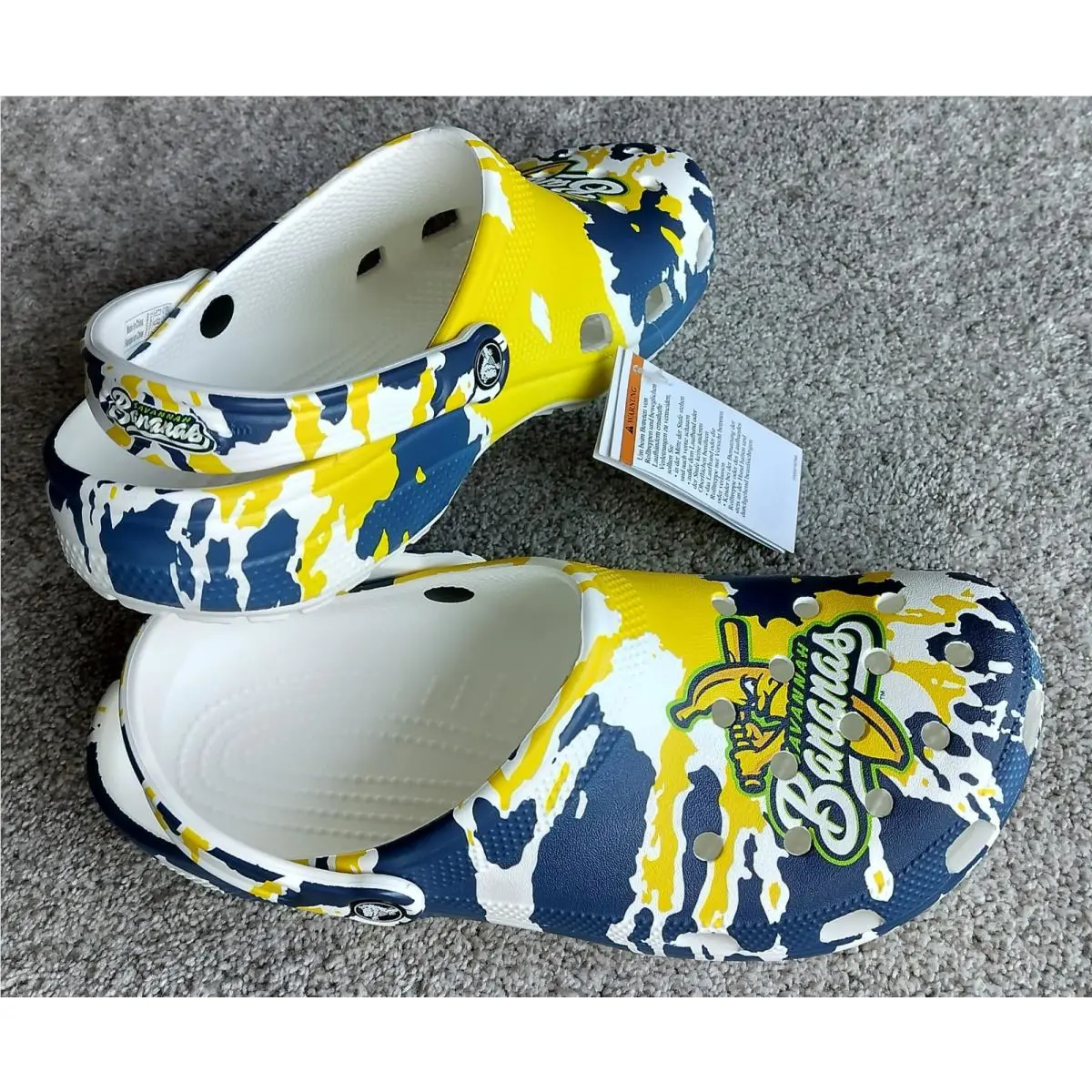 Crocs shoes - Crocs Savannah Bananas Baseball - Savannah Bananas Baseball - Blue 0