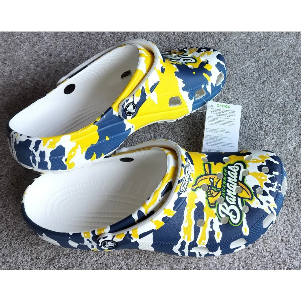 Crocs shoes - Crocs Savannah Bananas Baseball - Savannah Bananas Baseball - Blue 1
