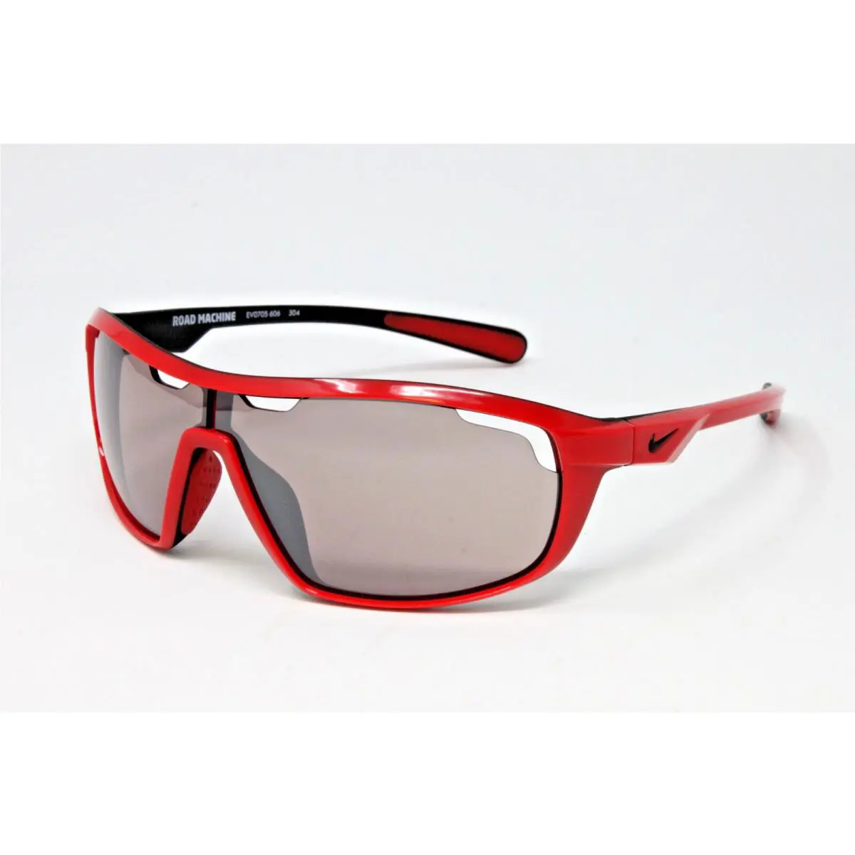 Nike Sunglasses EV0705 606 Road Machine E / Hyper Red Matte Black