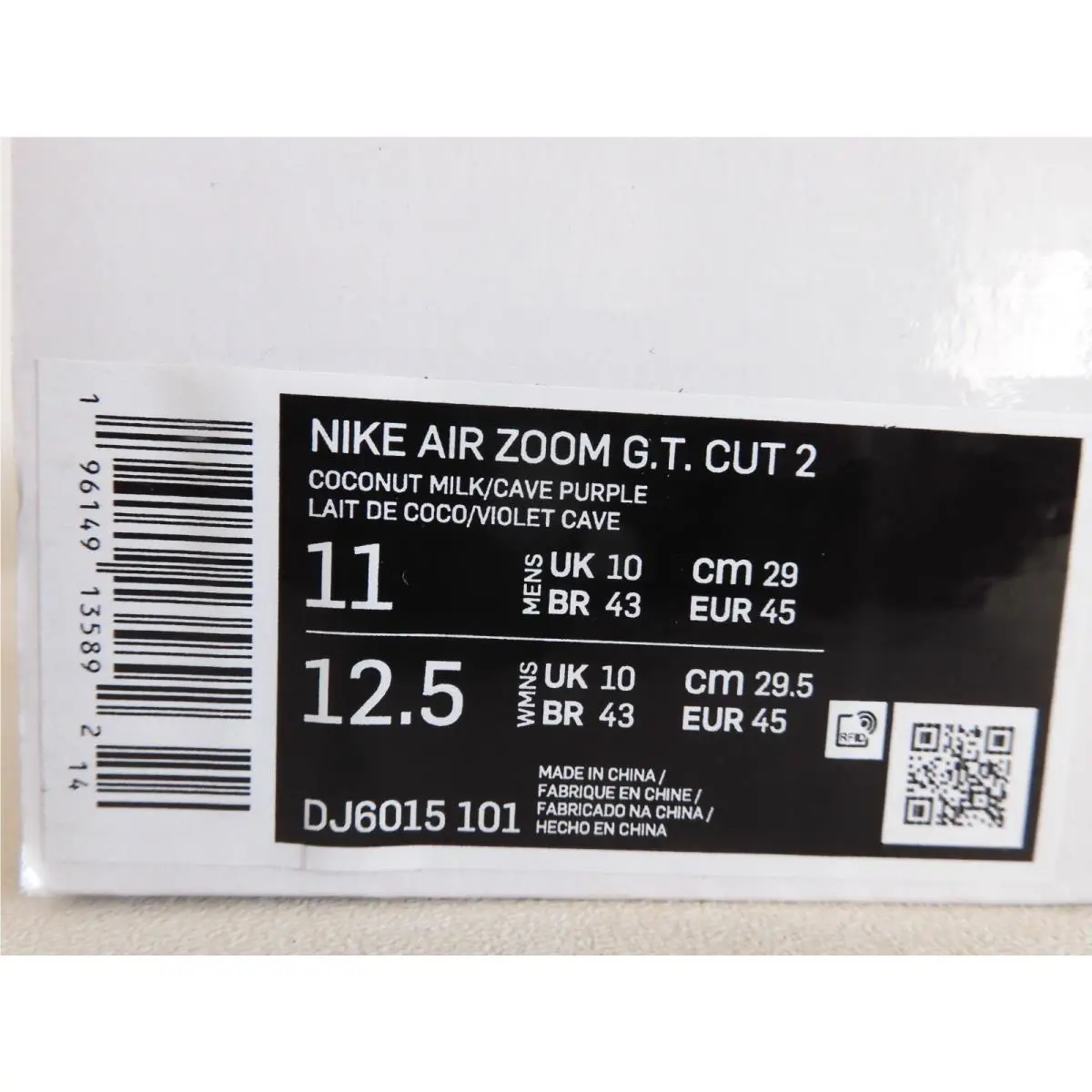 Nike shoes - Nike Air Zoom GT Cut - DJ6015 101 - White (UPC: 196149135892) 3