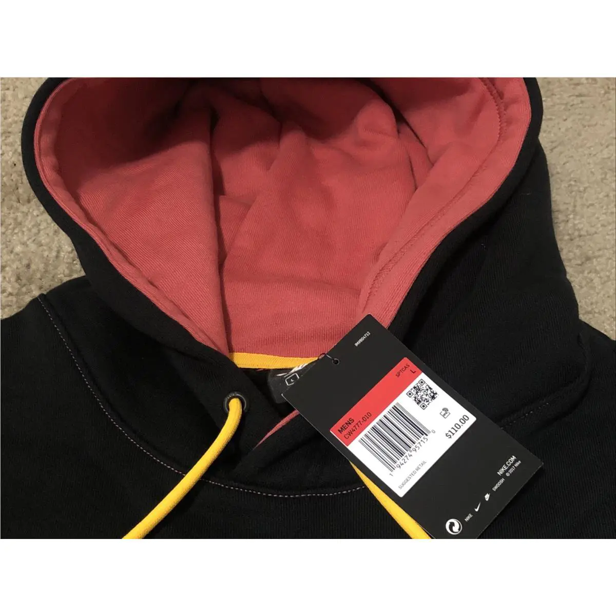 Nike clothing - Black (UPC: 0194274957150) 3