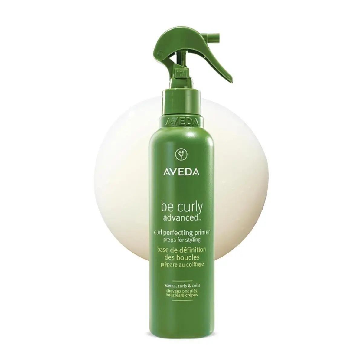 Be Curly Advanced Curl Perfecting Primer For Wavy Coily Hair Detangles by Aveda