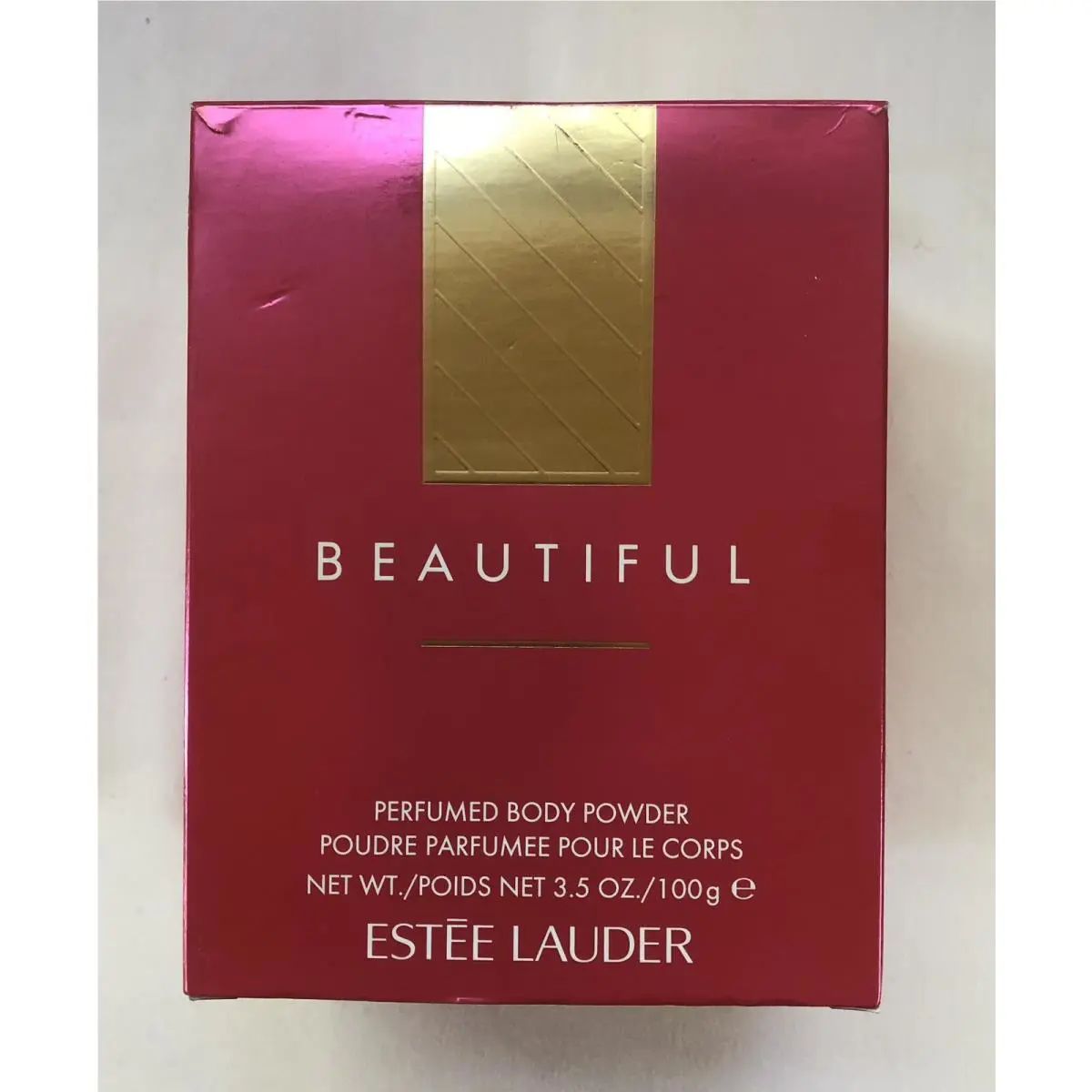Estee Lauder Beautiful Perfumed Body Powder with Puff 3.5oz /100g