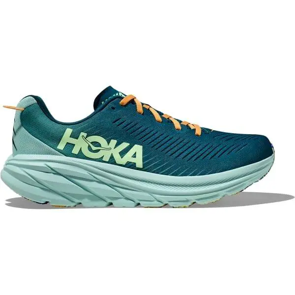 Hoka One One Rincon 3 1119395-DLOM Sneakers Mens Deep Lagoon Ocean Running Shoes - Blue
