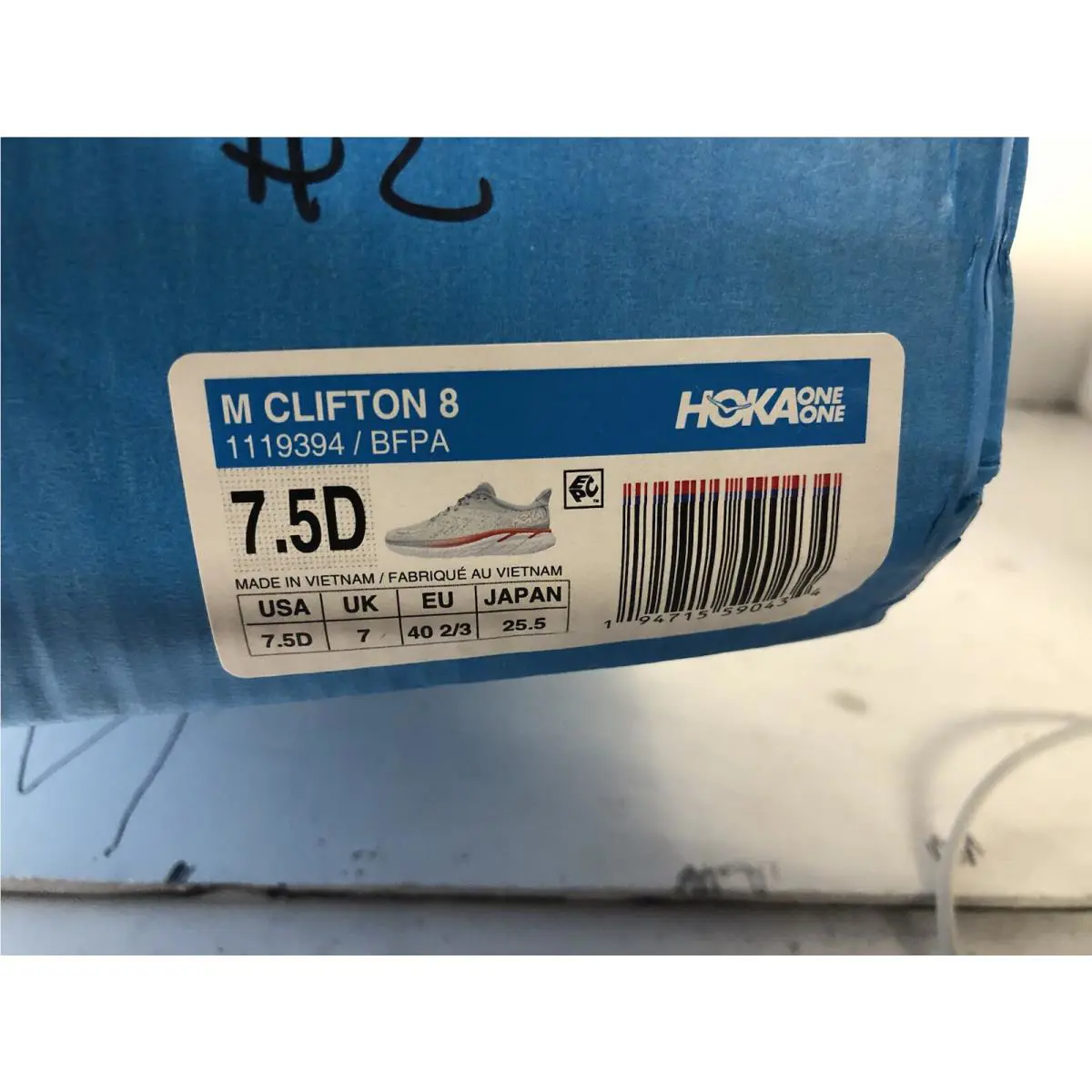 Hoka shoes - Hoka One One Clifton 8 - 1119394 - Blue 1
