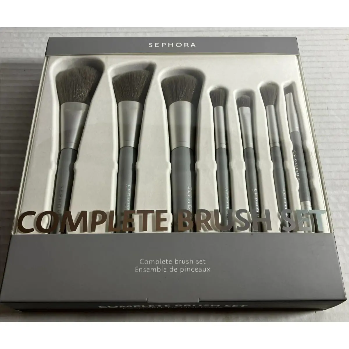 Sephora Complete Brush Set 7-Piece Face Eye Brush Set New/sealed