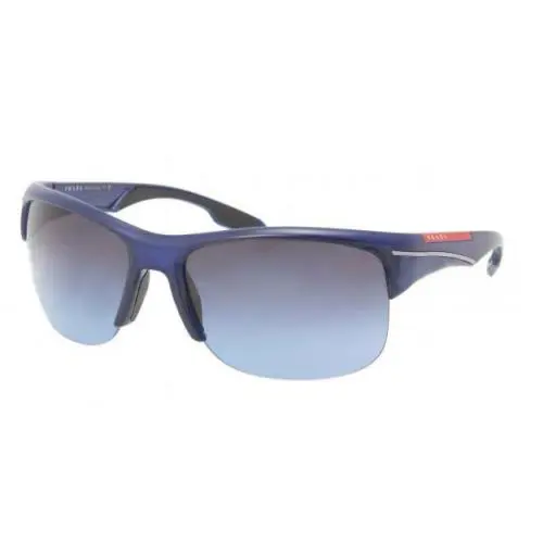 Prada Sport Sunglasses PS03NS GAN5I1 63mm Dark Blue / Dark Blue Lens