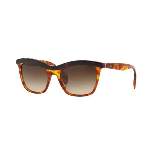 Prada Sunglasses PR19PS NAK6S1 55mm Light Havana / Grey Gradient Lens