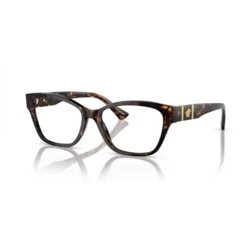 Versace 0VE3344 108 Havana/clear Cat Eye 54 mm Women`s Eyeglasses