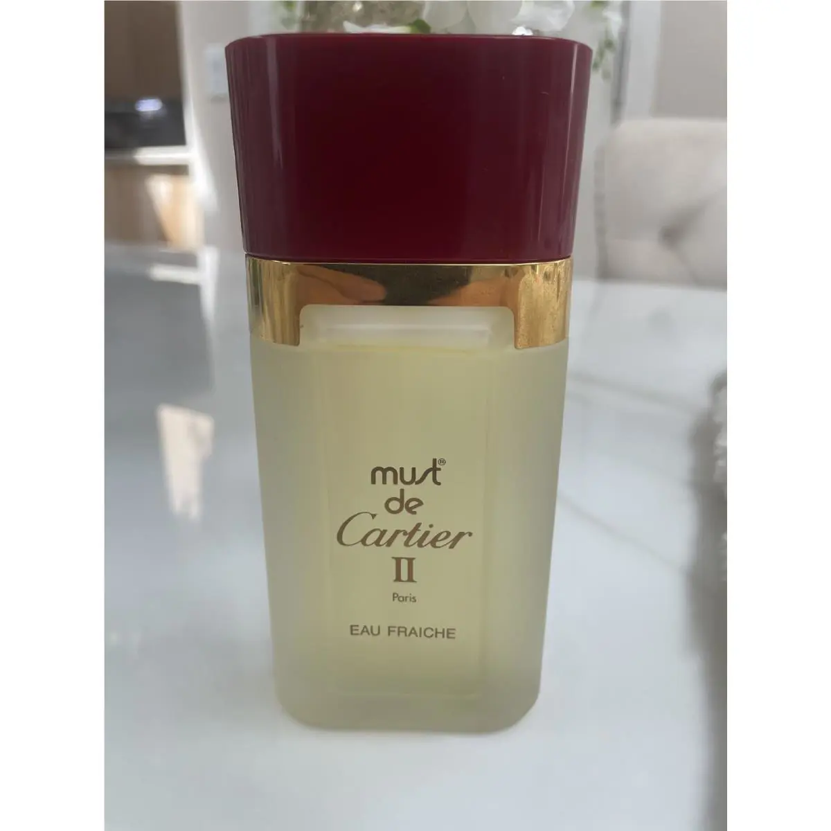 Must DE Cartier 11 Eau Frainche 100ML Spray