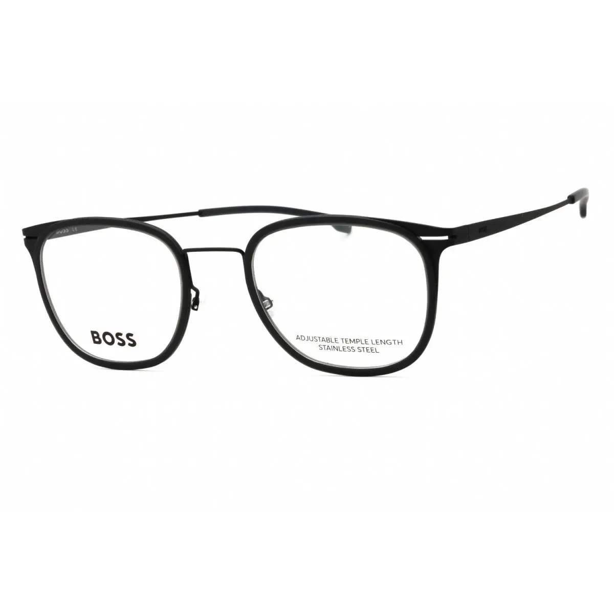 Hugo Boss HG 1427 O6W Square Matte Black Eyeglasses