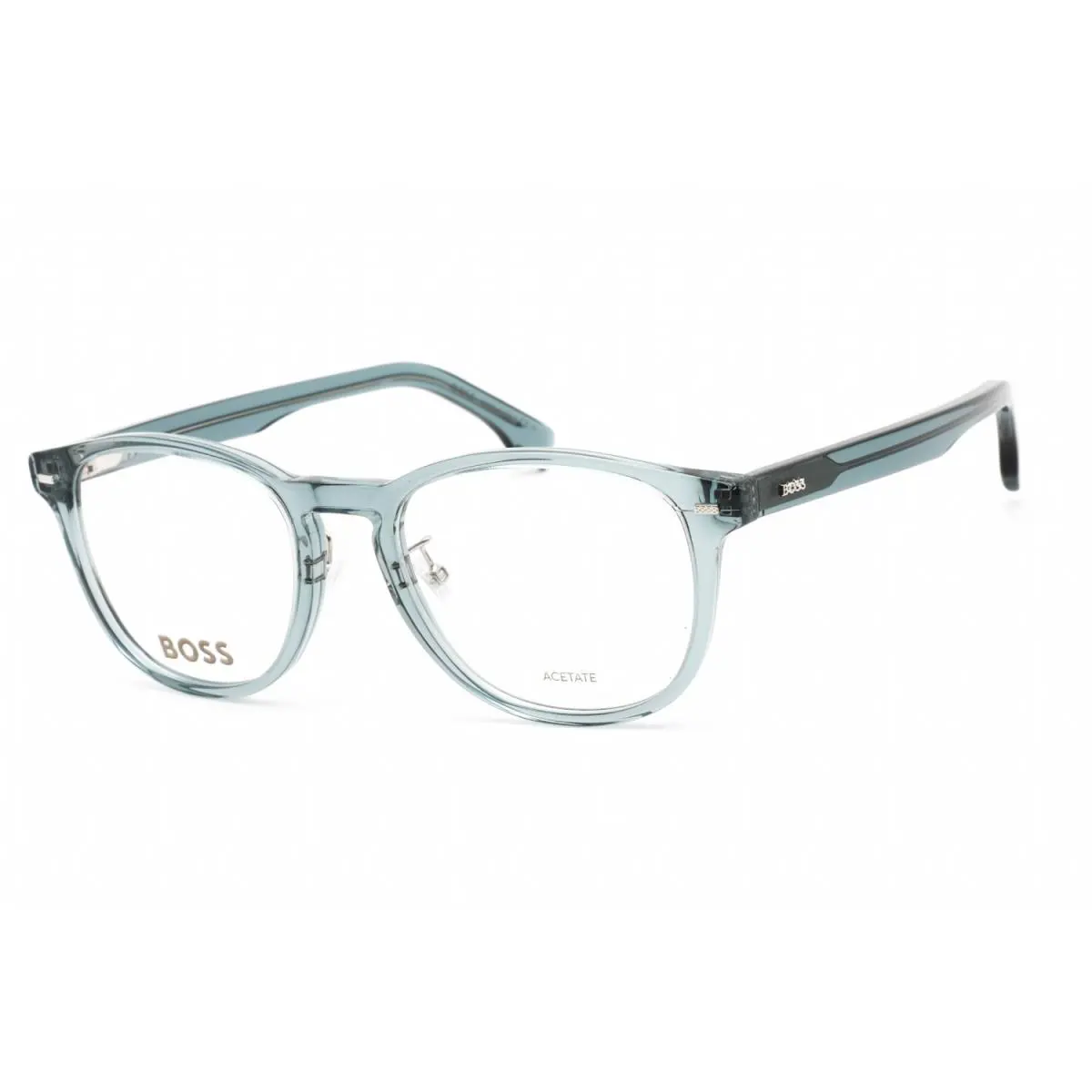 Hugo Boss HG 1479/F 0PJP Round Crystal Baby Blue Eyeglasses