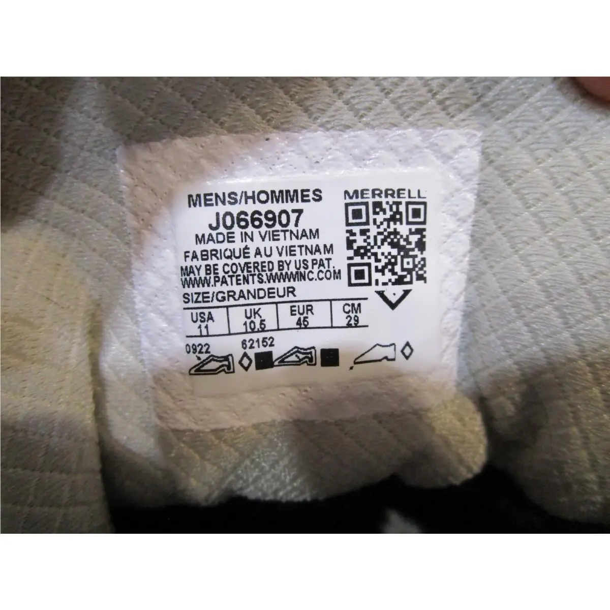 Merrell shoes - J066907 - J066907 - Charcoal 4