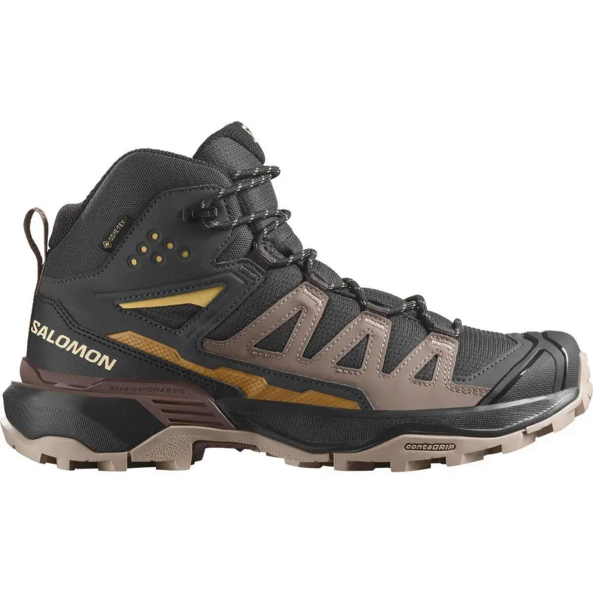 Salomon Women`s X Ultra 360 Mid Gore-tex Waterproof Hiking Boots Select Size - Phantom/Iron/Etherea