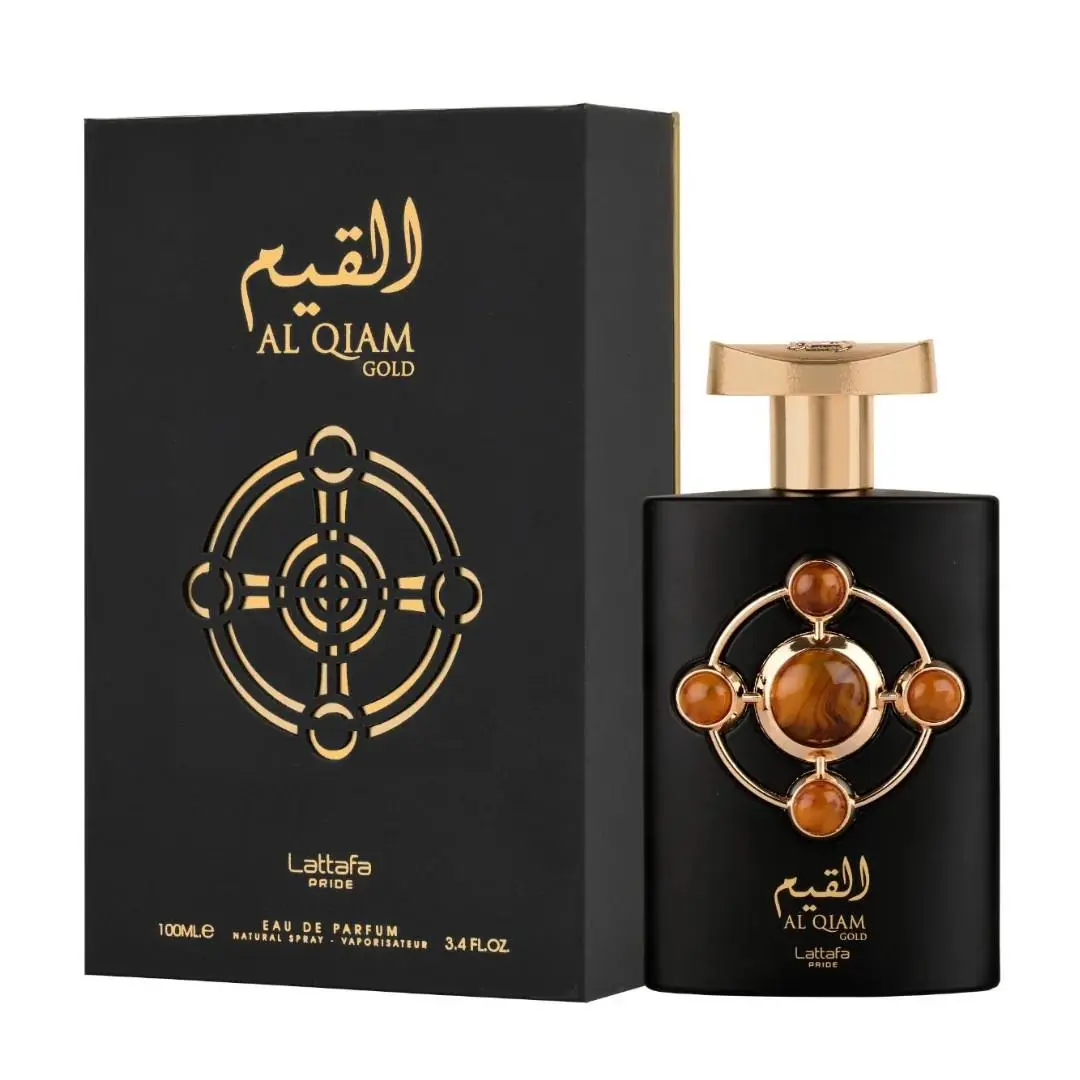 Al Qiam Gold Eau de Parfum Spray 100ml 3.4 oz  Pride by Lattafa