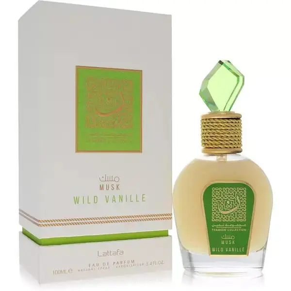 Musk Wild Vanille by Lattafa Edp 100ml / 3.4 oz Unisex Perfume – Creamy Musk