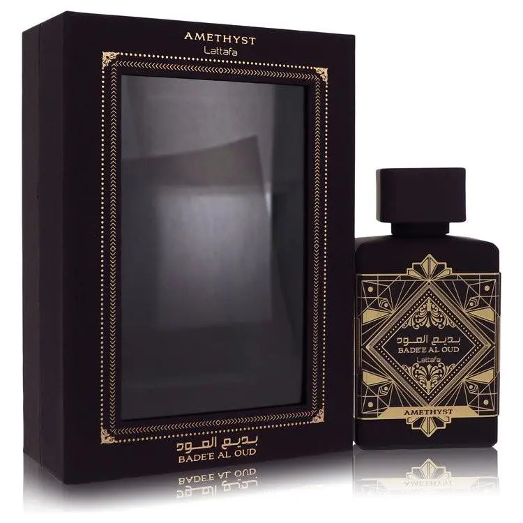 Lattafa Badee Al Oud Amethyst by Lattafa Eau De Parfum Spray Unisex 3.4 oz