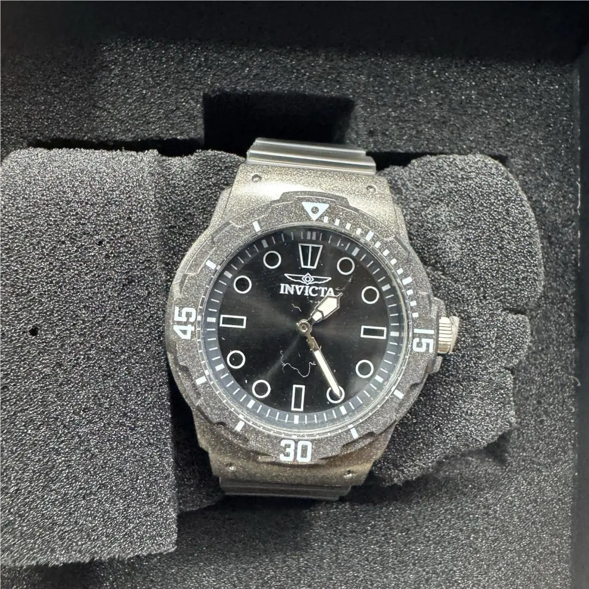 Invicta Women`s 49208 Celestial Quartz 3 Hand Black Dial Watch