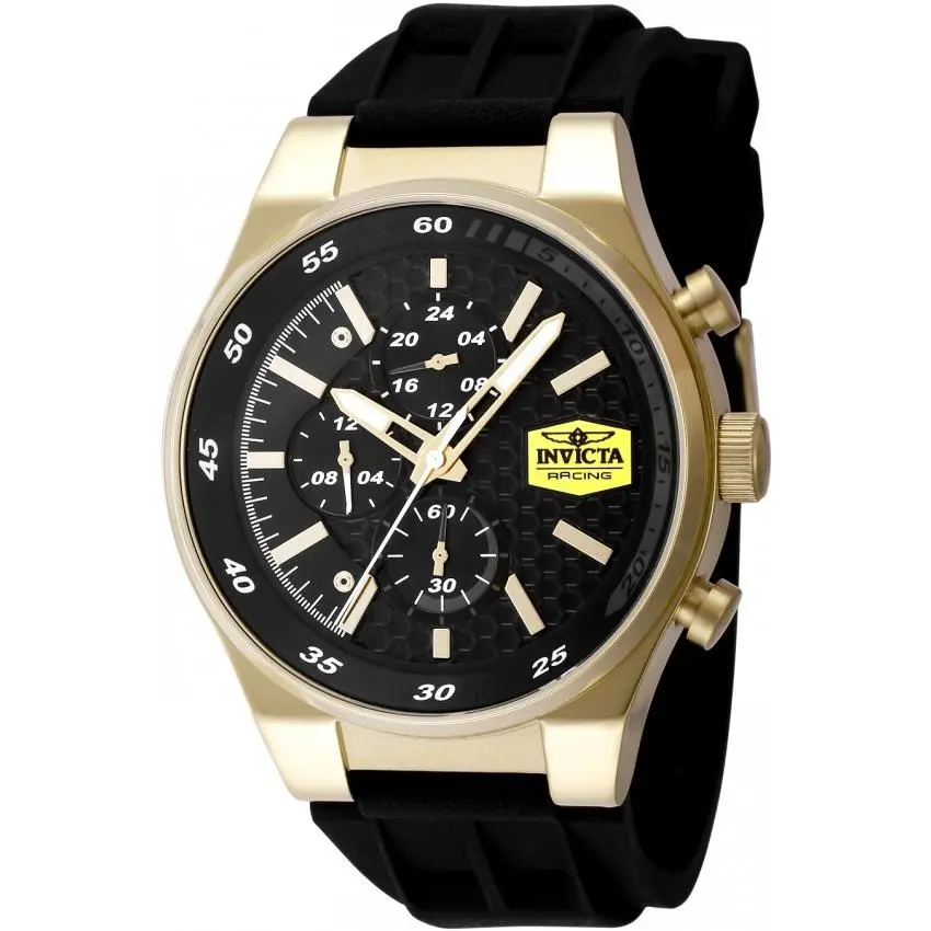 Invicta Racing Men`s Watch-44mm Black 48875