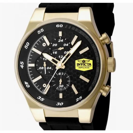 Invicta Racing Men`s Watch-44mm Black 48875