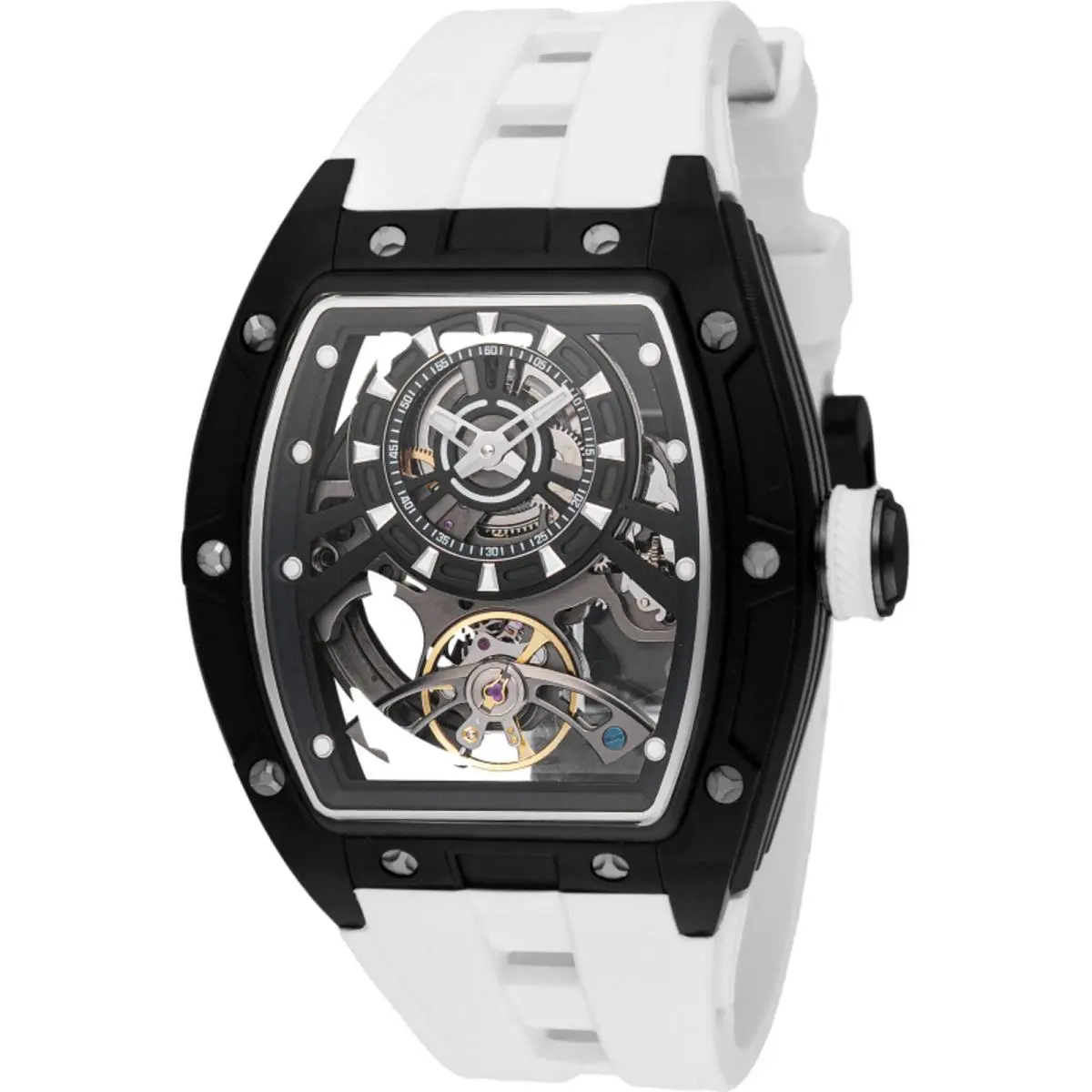 Invicta Men`s Watch S1 Rally Automatic White Silicone Strap 49035