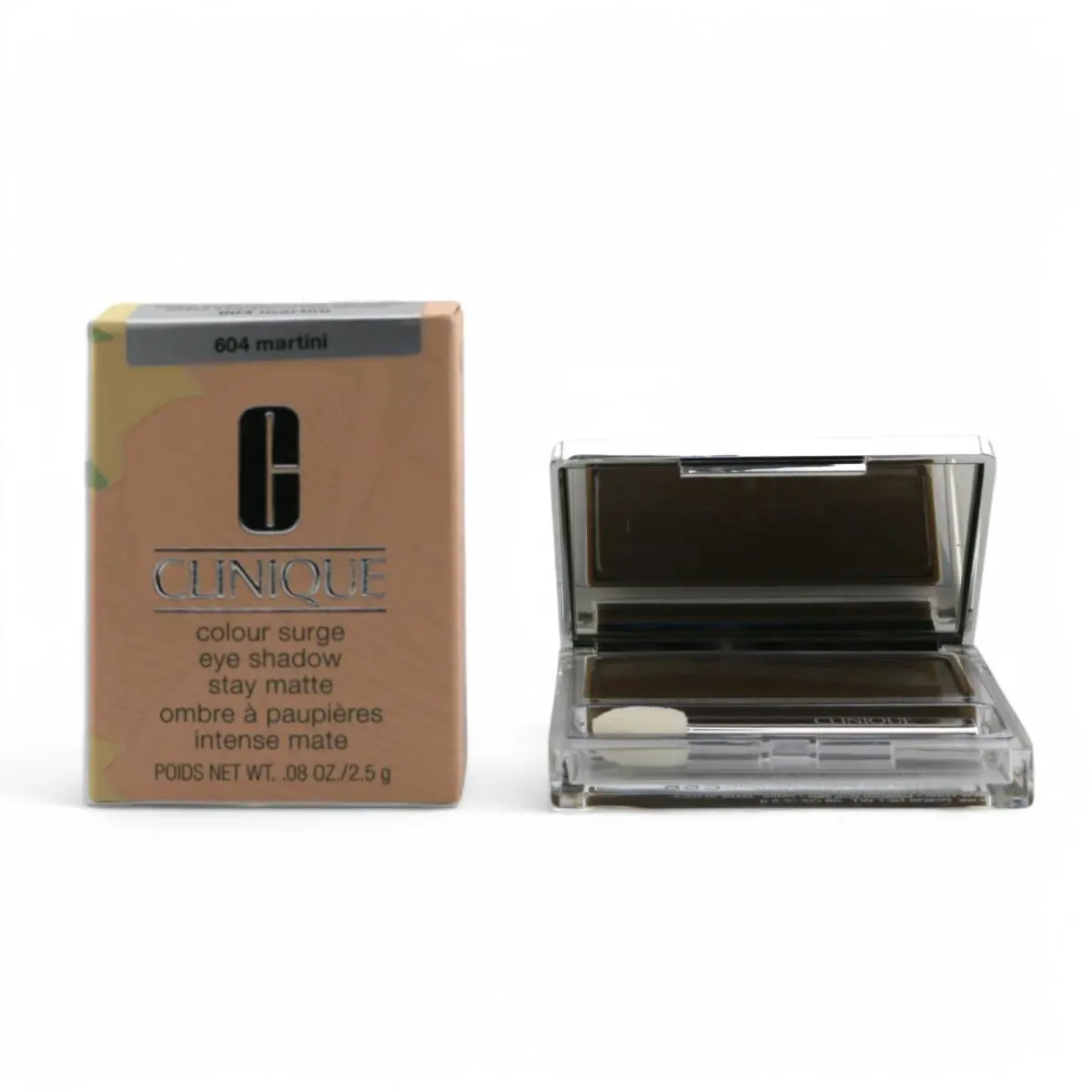 Clinique Colour Surge Eye Shadow 604 Martini Matte Finish .08oz / 2.5g