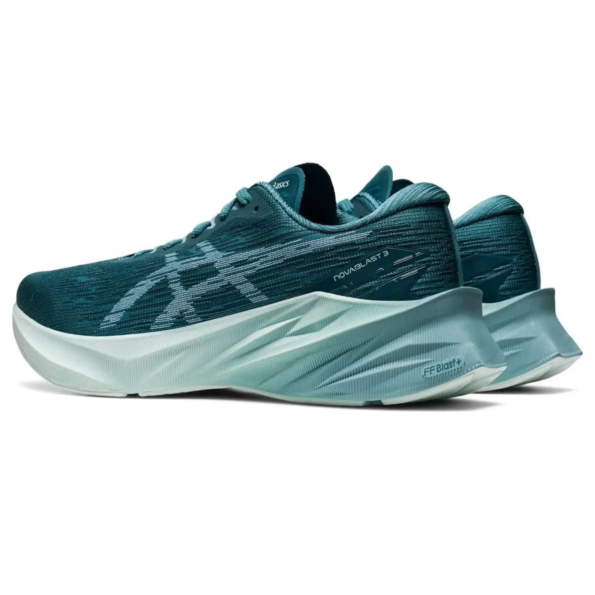 Asics shoes - ASICS Novablast 3 - Novablast - 1012B288 - Misty Pine/Smoke 1