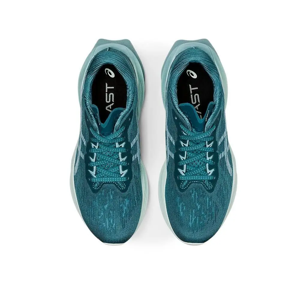 Asics shoes - ASICS Novablast 3 - Novablast - 1012B288 - Misty Pine/Smoke 3