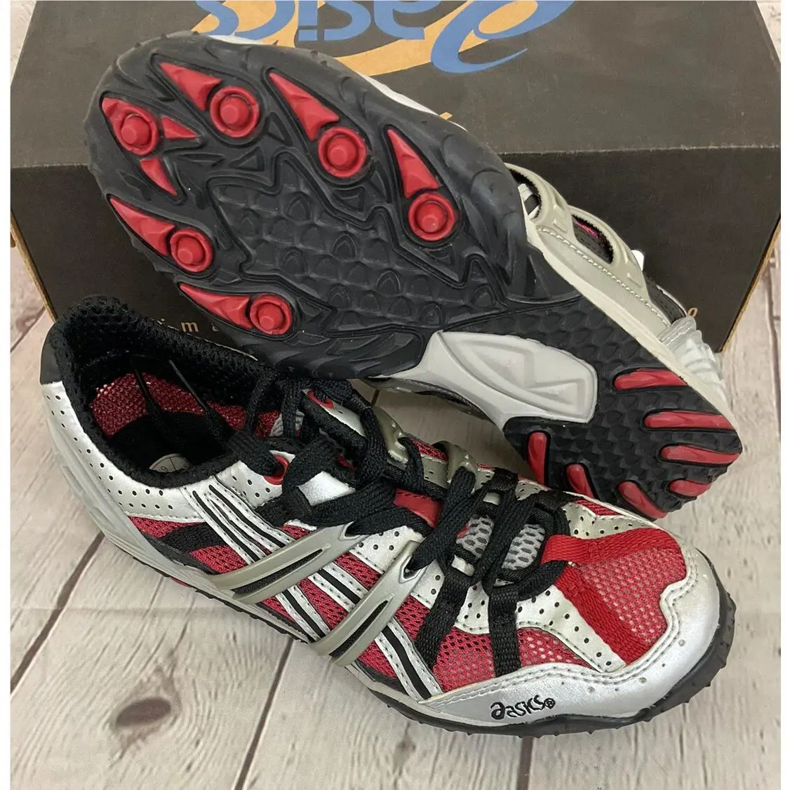 Asics shoes - Asics Attack Spikeless - Attack Spikeless - Silver (UPC: 632360660909) 0