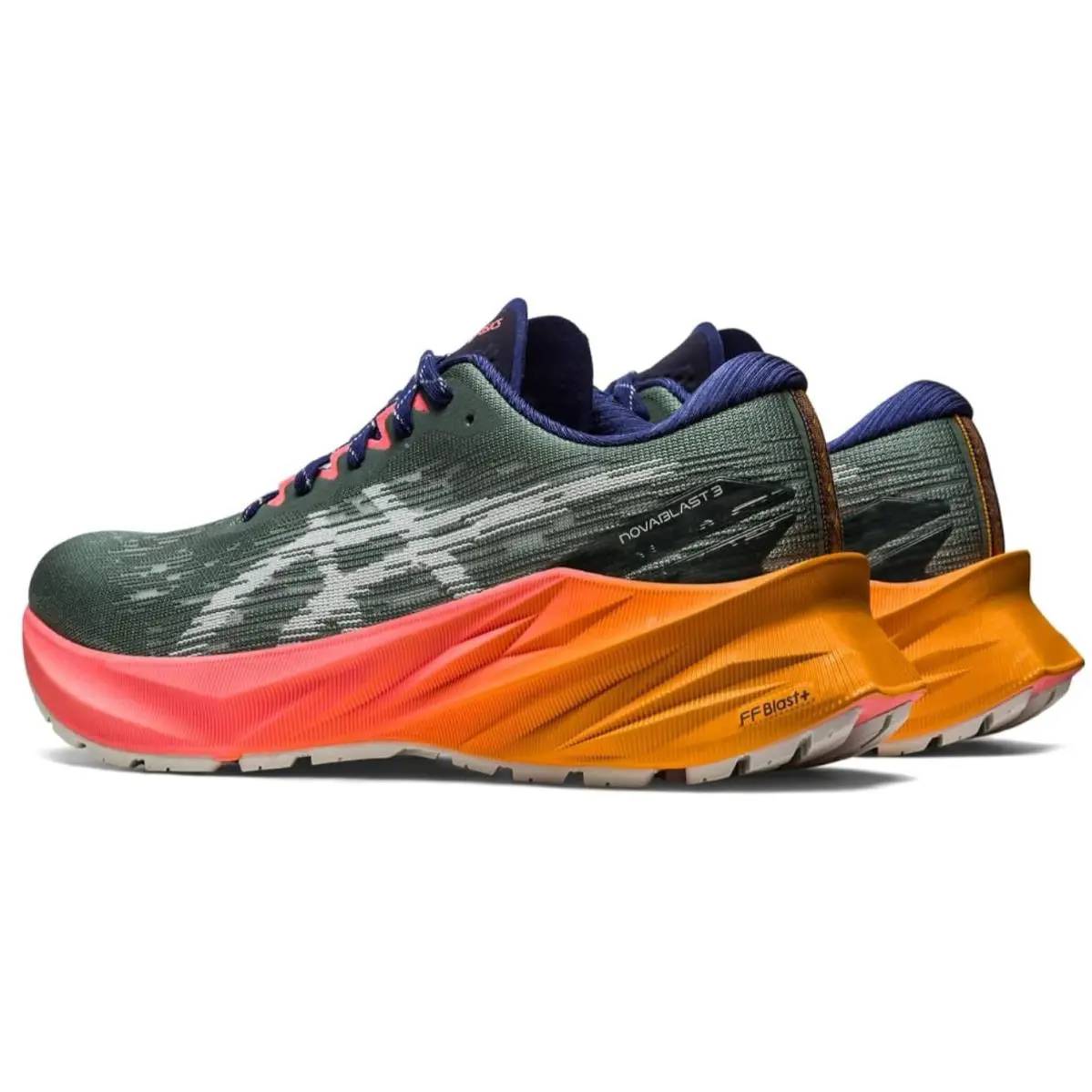 Asics shoes - ASICS Novablast 3 - Novablast - 1012B386-700 - Nature Bathing/Papaya 0