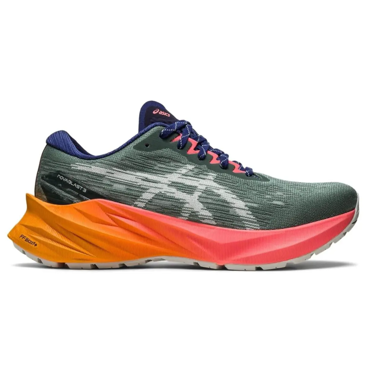 Asics shoes - ASICS Novablast 3 - Novablast - 1012B386-700 - Nature Bathing/Papaya 1
