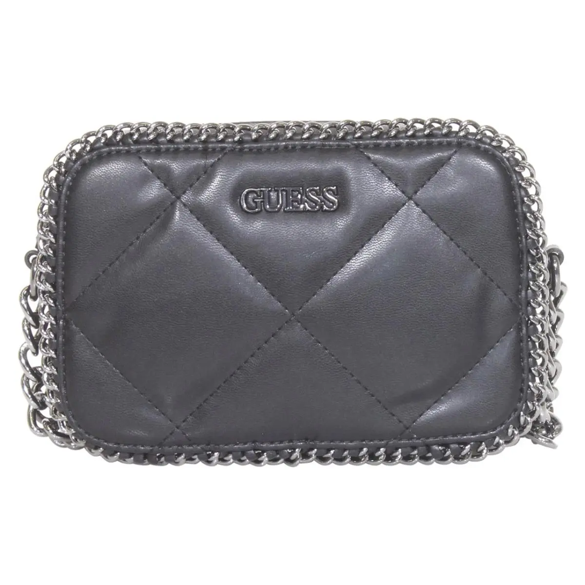 Women`s Khatia Camera Bag Handbag Black by Guess