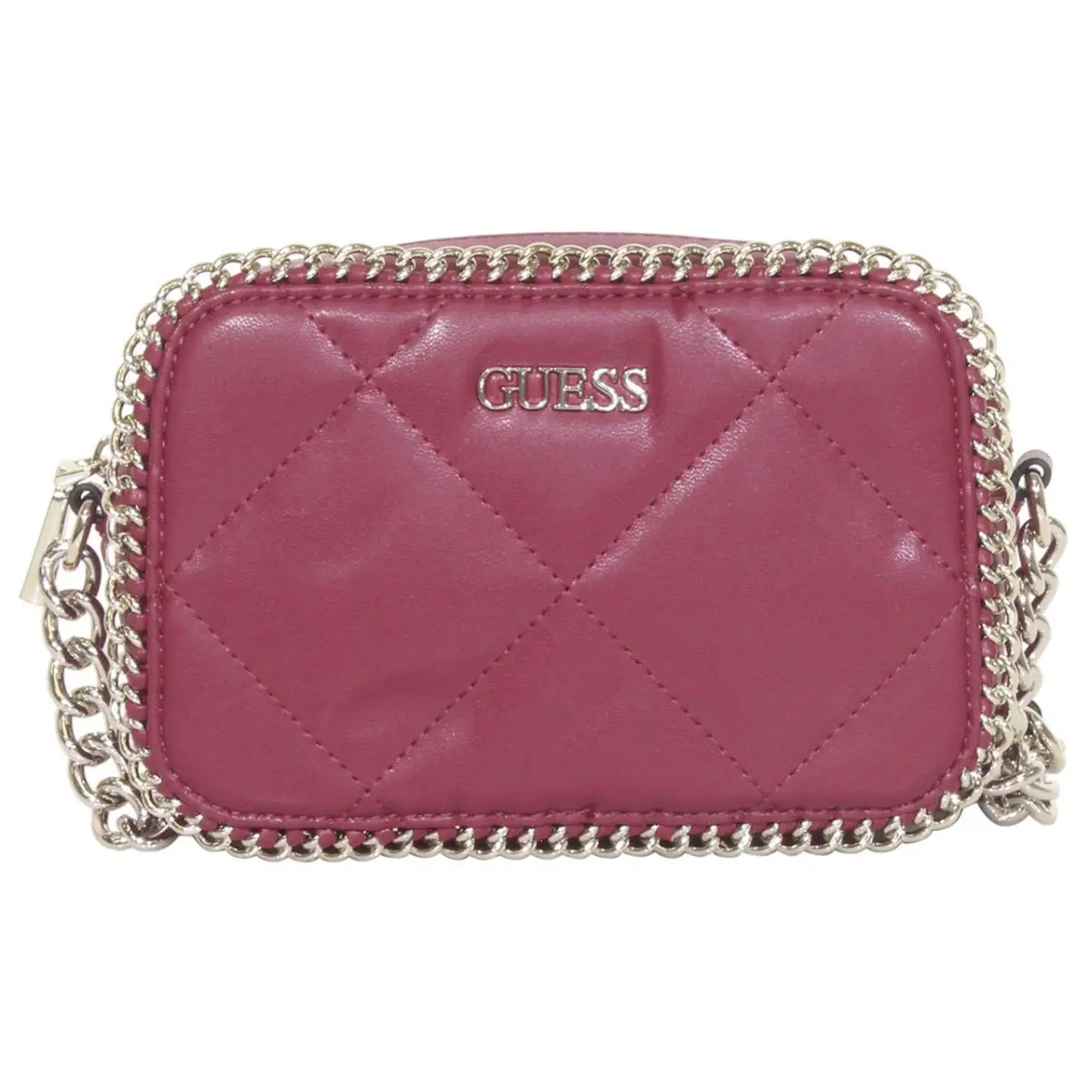 Women`s Khatia Camera Bag Handbag Plum by Guess