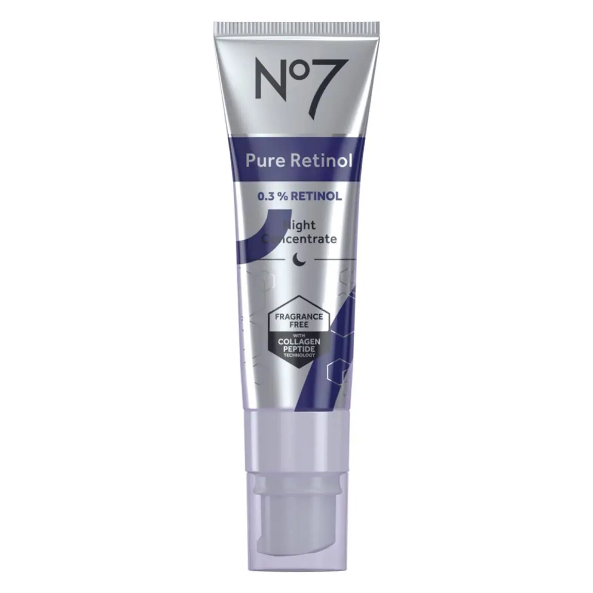 No7 Retinol Night Serum Anti Aging Pore Minimizer Skin Moisturizer 1 Ounce