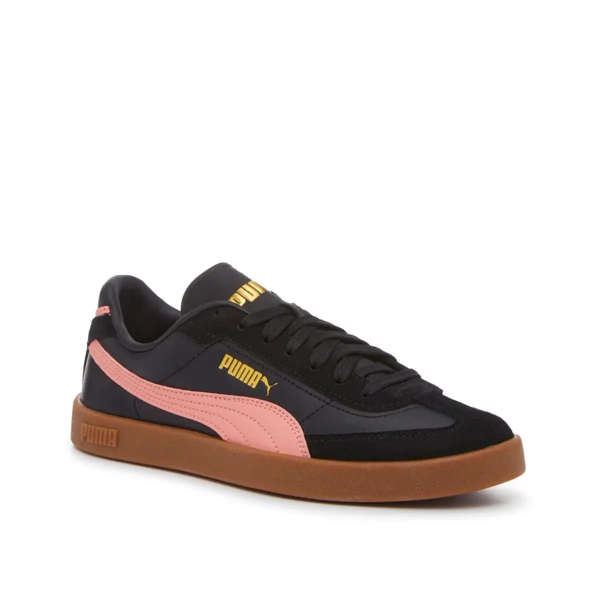 Woman`s Fashion Sneakers Puma Club Era II Sneaker - Black/Pink
