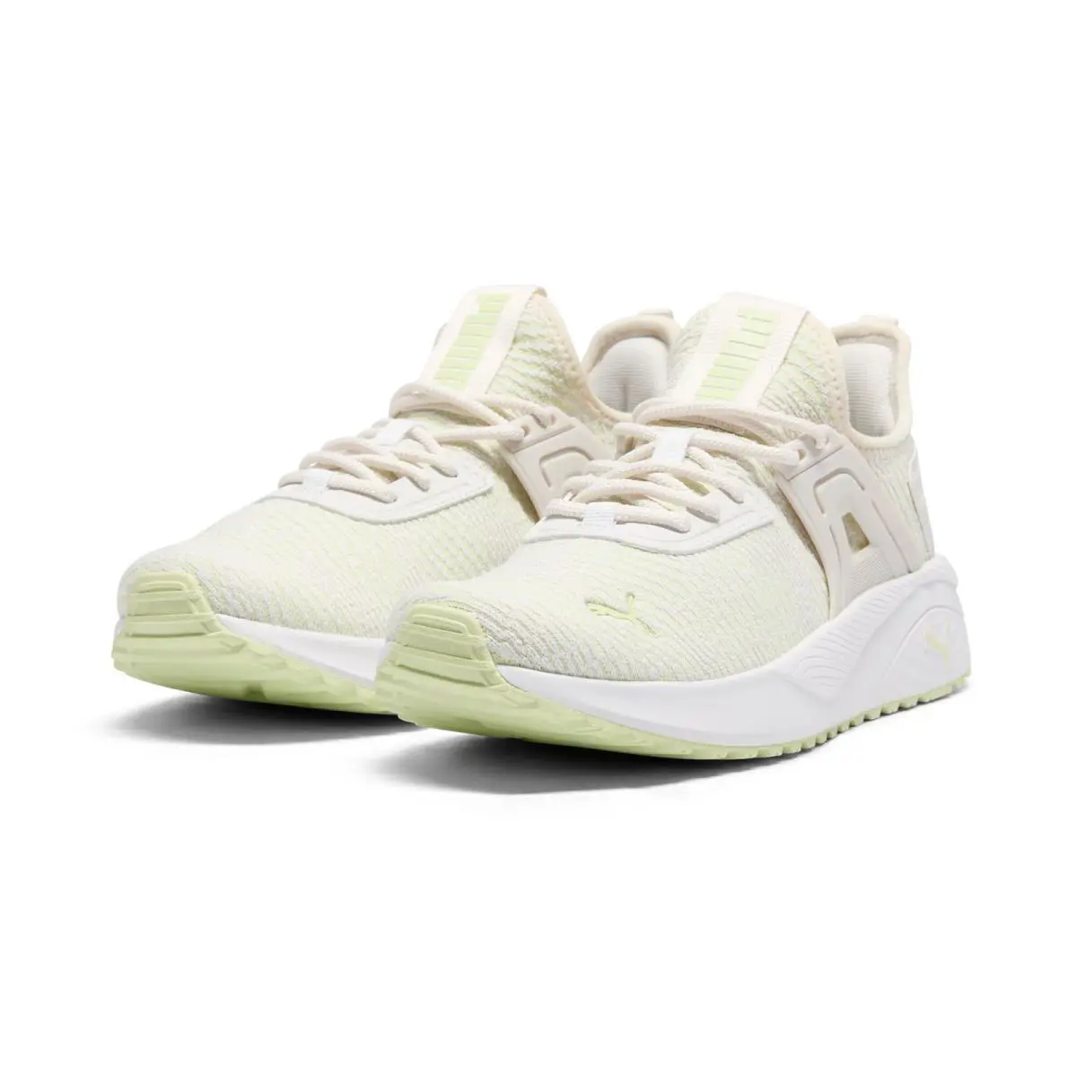 Puma shoes - Feather Gray/Green Illusion 3