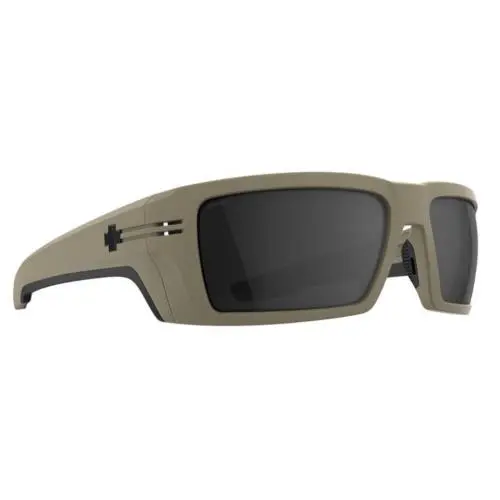Spy Optic Rebar Ansi Sunglasses - Matte Sand / Happy Gray Lens