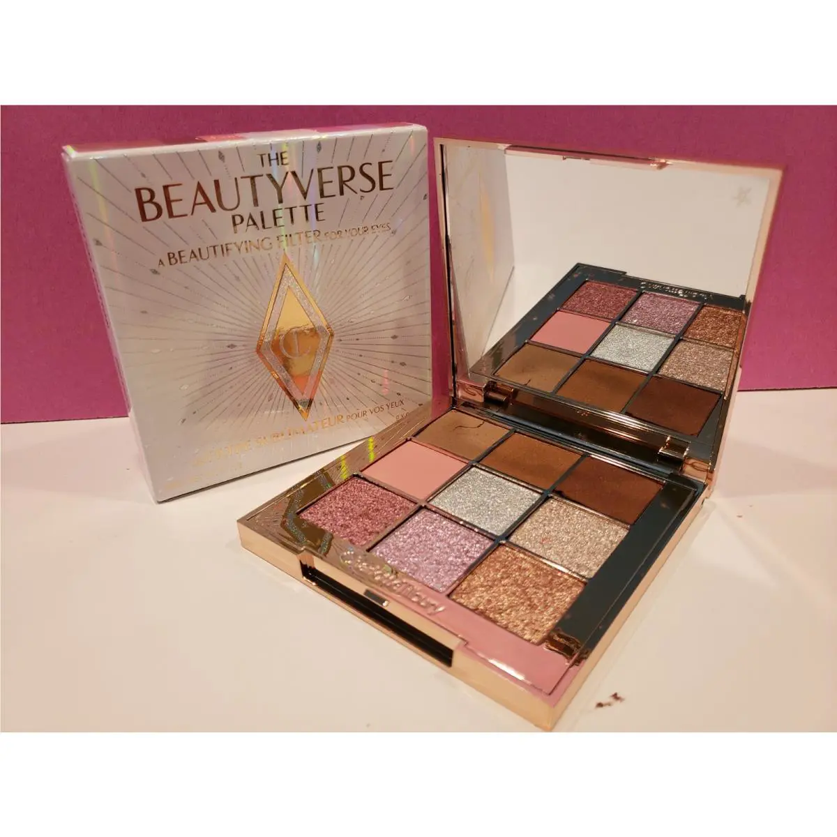 Charlotte Tilbury - The Beautyverse Eyeshadow Palette 9 Shades - 0.27 Oz