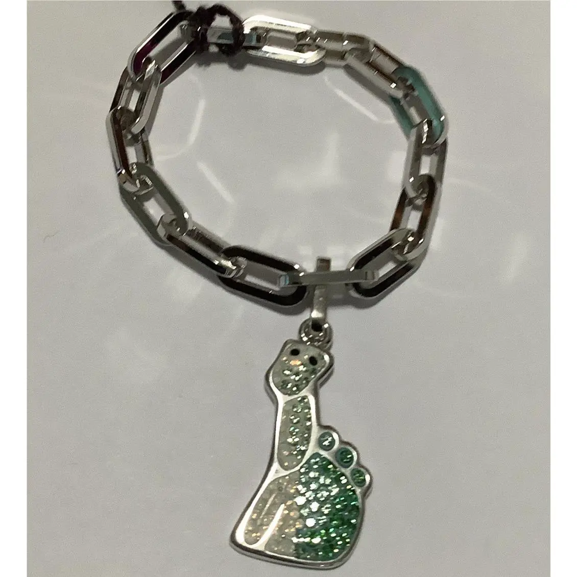 Pulsars Swarovski Crystal “ Lovlots Jay D. Charm Bracelet Size 7.5” 2