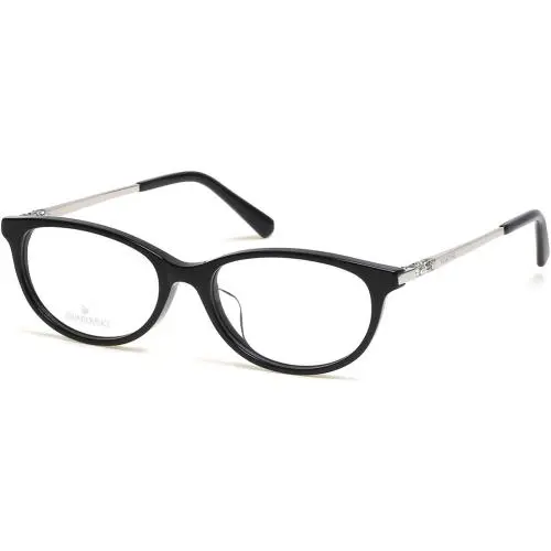 Swarovski SK5294­D 001 Oval Shiny Black Eyeglasses