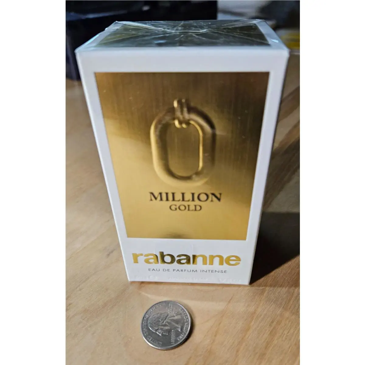 2024 Paco Rabanne 1 One Million Gold Eau de Parfum Intense 1.7oz/50ml E4-9