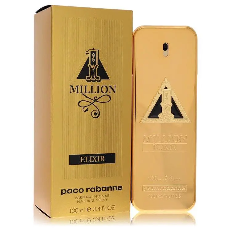 1 Million Elixir by Paco Rabanne Eau De Parfum Intense Spray 3.4 oz For Men