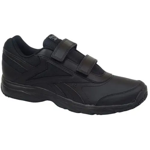 Reebok Work N` Cushion KC Women`s Slip Resistant Leather Black Work Shoes V46976
