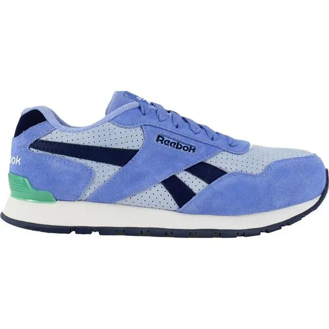 Reebok Work Harman Women`s Composite Toe Static-dissipative Leather Athletic - LIGHT BLUE